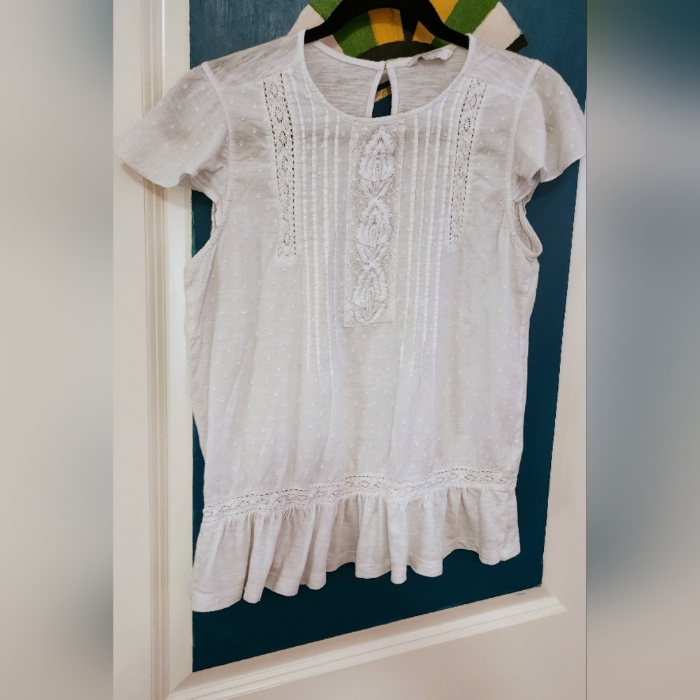 Lucky Brand Boho style blouse-S